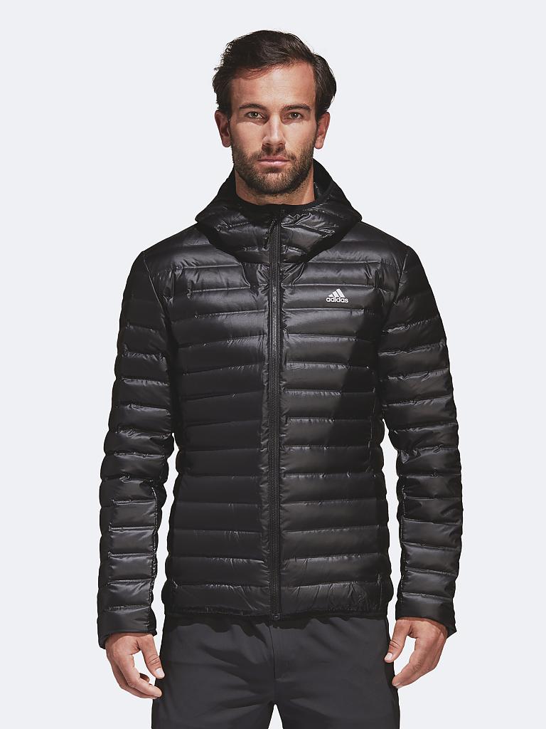 Adidas performance varilite hooded down jacket best sale